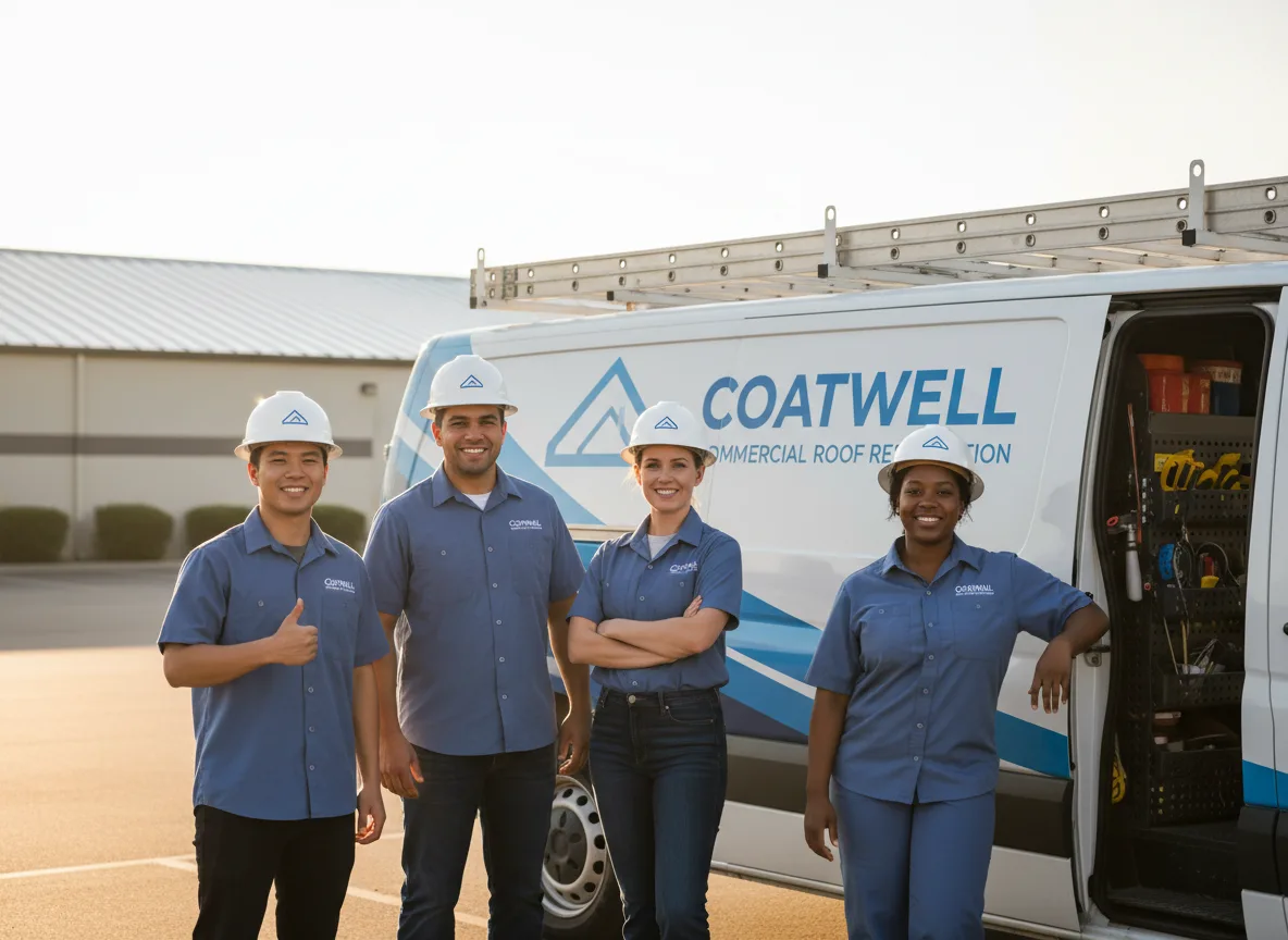 Commercial roof coating company in Gallina, NM